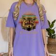 Raccoon Cartoon Women's T-Shirt | Comfortable & Playful Design Violet