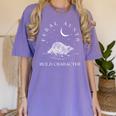 Raccoon Cowboy Unisex Comfort Colors T-Shirt - Fun Graphic Tee Violet