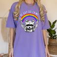 Raccoon LGBTQ Pride T-Shirt - Be Gay Do Crime Comfort Tee Violet