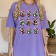 Raccoon Lover Christmas Tee - Women's Comfortable T-Shirt Violet