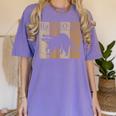 Raccoon Lover Women's T-Shirt - Chemistry Elements Design - Comfort Colors Violet