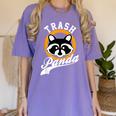 Raccoon Women's T-Shirt | Fun Graphic - Eco-Friendly Message Violet