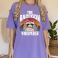 Raccoon's Lover Vintage Women's T-Shirt – Retro Comfort & Style Violet