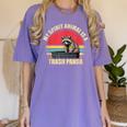 Trash Panda Raccoon Lovers Women's T-Shirt | Comfort Colors Violet