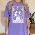 Women's Raccoon T-Shirt - Comfort Colors | Fun, Quirky Design Violet