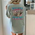 Autism Awareness Raccoon T-Shirt | Women's Comfort Colors | Fun Back Print Bay