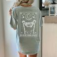 In My Feral Era Women's T-Shirt – Moonlit Raccoon Back Print Bay