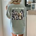 Let's Get Trashed Raccoon & Opossum Women's T-Shirt - Fun Party Style Bay