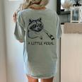 Moonlit Raccoon - Women's T-Shirt | Comfort Colors, Wildlife Back Print Bay