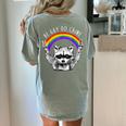 Raccoon Be Gay Do Crime | Rainbow LGBTQ Pride Women's T-Shirt Bay