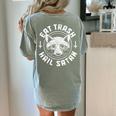 Raccoon Gothic Women's T-Shirt - Comfort Colors, Quirky Back Print Bay