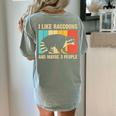 Raccoon Lover Introvert Comfort Colors Women's T-Shirt - Unisex Appeal Bay