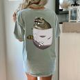 Raccoon Lover Women's T-Shirt - Animal Print | Comfort Colors Bay