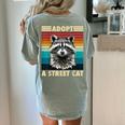Raccoon Vintage Retro T-Shirt - Unisex Back Print for All Ages Bay
