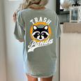 Raccoon Women's T-Shirt - Fun Back Print Tee Bay