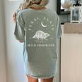 Racoon Cowboy Racoon Graphic Meme Men Women Women's Comfort Colors T-Shirt Back Print Bay