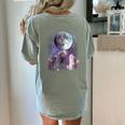 Rats Howling at Moon Women's T-Shirt | Comfort Colors Back Print Bay