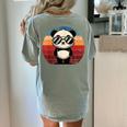 Retro Panda Pool Party T-Shirt - Women's Back Print Comfort Bay