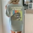 Retro Raccoon Lover Women's Camping T-Shirt | Comfy Back Print Bay