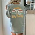 Stay Trashy Opossum Raccoon Meme Women's Back Print Tee Bay
