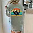 Trash Panda Raccoon Women's T-Shirt – Cozy Back Print Design Bay