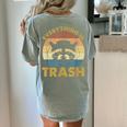 Vintage Raccoon Lovers Comfort Colors Women's T-Shirt | Quirky Back Print Bay