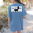 Raccoon Mom Women's Tee - Comfort Colors - Animal Lover's Gift Blue Jean