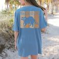 Raccoon Periodic Table Women's T-Shirt - Fun Chemistry Gift Blue Jean