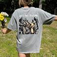 Let's Get Trashed Raccoon & Opossum Women's T-Shirt - Fun Party Style Grey
