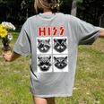Raccoon Band Concert Tee - Women's Back Print | Comfort Colors Grey