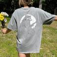 Raccoon Guitarist Print Women’s T-Shirt – Comfy Moonlit Vibes Grey