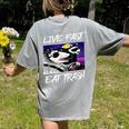 Raccoon & Opossum Lovers Tee - Women's Casual Cotton | Street Theme Grey