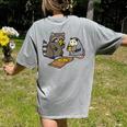 Raccoon & Opossum Pizza Party | Unisex T-Shirt for Animal Lovers Grey