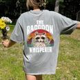 Raccoon Whisperer Women's T-Shirt - Vintage Retro Style for Animal Lovers Grey
