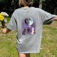 Rats Howling at Moon Women's T-Shirt | Comfort Colors Back Print Grey