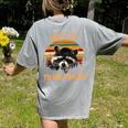Save The Raccoons Women's Comfort T-Shirt - Fun Back Print Grey