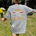 Stay Trashy Opossum Raccoon Meme Women's Back Print Tee Grey
