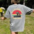 Trash Panda Raccoon Women's T-Shirt - Fun Back Print | Animal Lovers Grey
