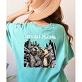 Let's Get Trashed Raccoon & Opossum Women's T-Shirt - Fun Party Style Chalky Mint