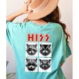 Raccoon Band Concert Tee - Women's Back Print | Comfort Colors Chalky Mint