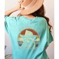 Raccoon Trash Panda T-Shirt - Women's Comfort Fit Back Print Chalky Mint