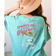 Strawberry Jams Women's Comfort Colors T-Shirt - Fun Raccoon Design Chalky Mint