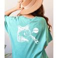 Trash Panda Raccoon Meme Comfort Colors Women's T-Shirt - Fun Teen Slang Chalky Mint