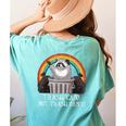Women's Raccoon 'Trash Panda' Comfort T-Shirt - Fun & Cozy Chalky Mint