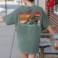 Adopt a Street Cat Tee | Funny Raccoon Lover's Women's Shirt Moss