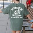 Cowboy Raccoon Women's T-Shirt Back Print | Fun & Quirky Style Moss