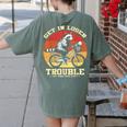 Get In Loser Raccoon Opossum Women's Tee - Fun Comfort Colors Moss