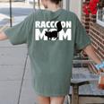 Raccoon Mom Women's Tee - Comfort Colors - Animal Lover's Gift Moss