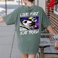 Raccoon & Opossum Lovers Tee - Women's Casual Cotton | Street Theme Moss