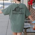 Raccoon Women’s Grey T-Shirt - Urban Animal Style | All-Season Moss